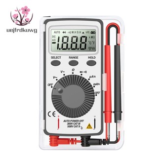 Aneng AN101 เครื่องทดสอบมัลติมิเตอร์ดิจิทัล ขนาดเล็ก DC/AC แรงดันไฟฟ้า กระแสไฟ Lcr Meter แบบพกพา มืออาชีพ