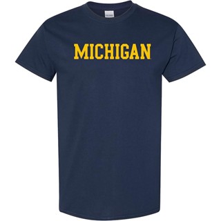 เสื้อยืด ลายทีมชาติมหาวิทยาลัย Ncaa Michigan Wolverines