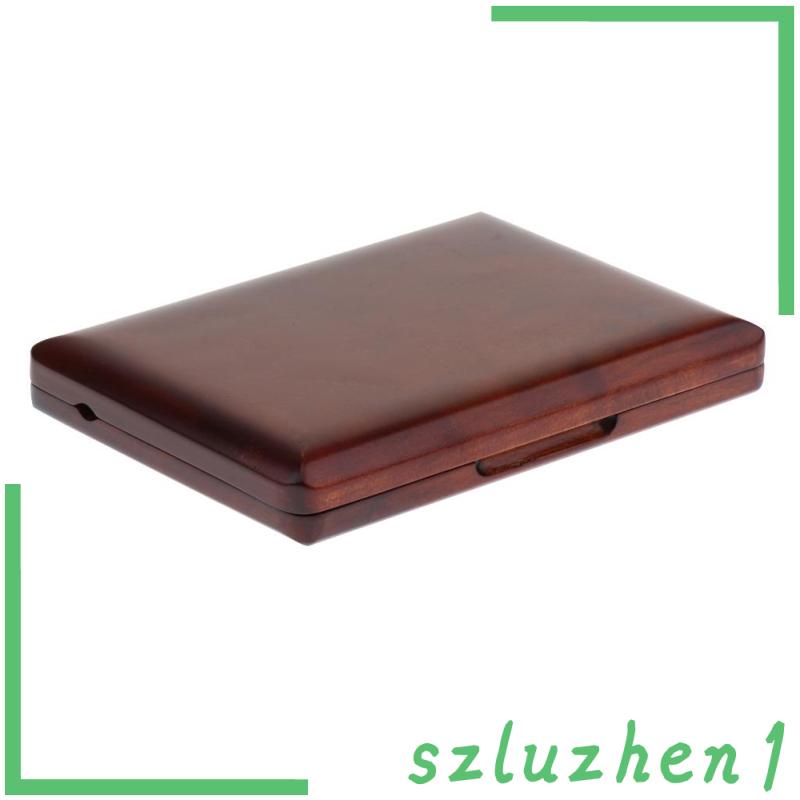 [Szluzhen1] กล่องเคสไม้ สําหรับจัดเก็บเครื่องดนตรี 12 ลิ้น