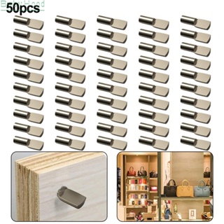 【Big Discounts】50 x Shelf Support Pegs Nickel Plated Pins for Cabinet Furniture Closet Bracket#BBHOOD