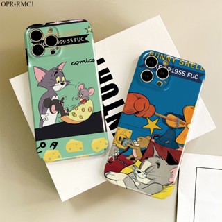 Realme C1 C2 C21Y C25Y C20 C20A C35 C11 GT 2021 5G เคสเรียวมี สำหรับ Case Tom Jerry เคส เคสโทรศัพท์ เคสมือถือ Shockproof Cases