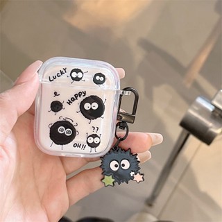 เคสหูฟังบลูทูธ ลายการ์ตูนคาร์บอนบอล พร้อมจี้ สําหรับ AirPods Pro2 Airpod Pro 1 2 3 AirPods Pro 2