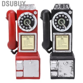 Dsubuy Retro Phone Model  Delicate Classic Decorative Stylish Realistic Resin for Bar