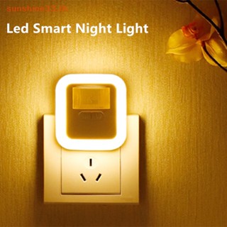 Thsun โคมไฟกลางคืน Led เซนเซอร์ ปรับความสว่างได้ สําหรับตกแต่งบันได ห้องนอน