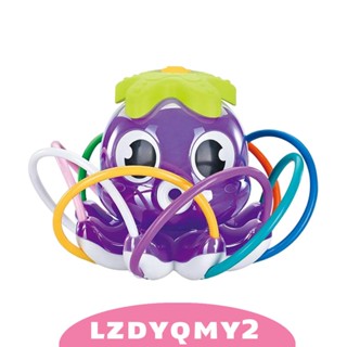 [Lzdyqmy2] ของเล่นสปริงเกลอร์น้ํา รูปปลาหมึก สําหรับสระว่ายน้ํา ชายหาด