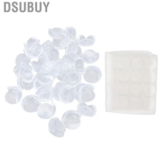 Dsubuy 40Pcs Table Corner Guard Transparent Plastic Collision Prevention UT