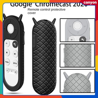 เคสซิลิโคนสำหรับ Chromecast พร้อม Voice Remote เคสซิลิโคน canyon