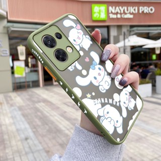 เคสโทรศัพท์มือถือแบบแข็ง ใส กันกระแทก ลายการ์ตูนสุนัข Laurel สําหรับ OPPO Reno 8 Reno8 Reno 8 Pro 5G