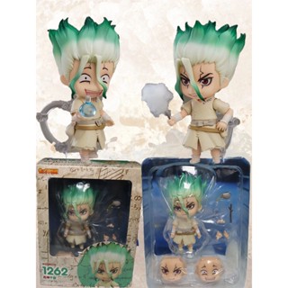 ฟิกเกอร์ Nendoroid 1262 Dr.Stone Ishigami Senkuu Change Face ของเล่นสําหรับเด็ก