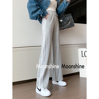 Moon  กางเกงขายาว คาร์โก้ กางเกง เชือกอเมริกันคลาสิค Cargo pants 2023 NEW 071846 สบาย Comfortable ทันสมัย ทันสมัย A23L0CY 36Z230909