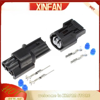 Xinfan ปลั๊กเซนเซอร์วัดอุณหภูมิ 2 Pin 6188-0589 6189-0890 สําหรับ Honda 91706-PLC-0030-H1 10 ชุด