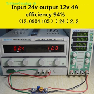 Trillioncatalpa ตัวแปลงแรงดันไฟฟ้า DC-DC 4V-38v เป็น 3.3V 12V 24V 5A
   Th