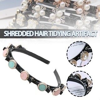 Headband Clips for Women Girls Double Layer Bangs Hairstyle Hairpin Hairband