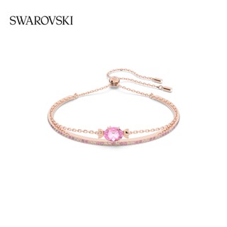 [พร้อมส่ง] สร้อยข้อมือ Swarovski Gema 520 สีแคนดี้ สําหรับผู้หญิง