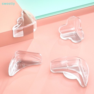 Sweetiy ใหม่ ซิลิโคนป้องกันมุมโต๊ะ เฟอร์นิเจอร์ เพื่อความปลอดภัยของเด็ก 2 ชิ้น