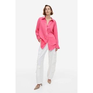 H&amp;M  Woman Crinkled chiffon shirt 1103420_5