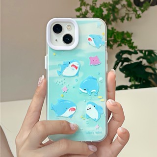 เคสโทรศัพท์มือถือ ลายการ์ตูนกาโต้ สองด้าน สําหรับ iPhone 13 Pro Max 12 14 Pro