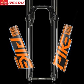 2020 rockshox pike สติกเกอร์ติดตะเกียบหน้าจักรยานเสือภูเขา กันน้ํา สติกเกอร์ติดตะเกียบหน้า ใส ด้านล่าง