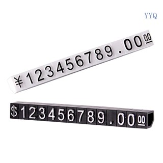 Yys ป้ายราคา ตัวเลขอาหรับ เครื่องประดับนาฬิกาข้อมือ โทรศัพท์ กล้อง สําหรับร้าน Window Shop