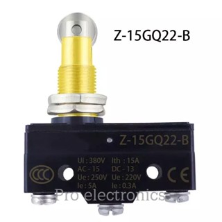 15A Z-15GQ22-B SPSD ไมโครสวิตซ์ micro  switch Mount Roller Plunger Basic 1NO 1NC