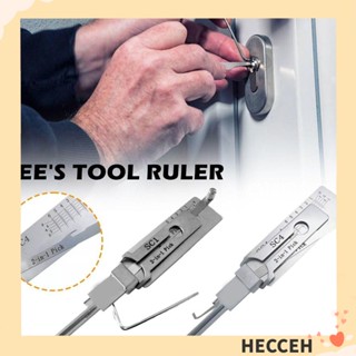 Hecceh Lishi เครื่องมือช่าง 2-in-1 End Milling Nutdrivers เครื่องมือช่าง สําหรับรถยนต์