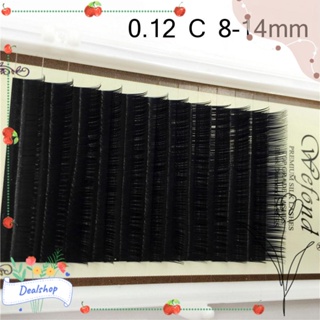 ขนตาปลอม ขนมิงค์ 0.12 C แบบโค้ง สําหรับต่อขนตา