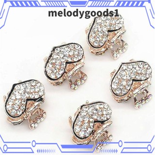 Melodygoods1 กิ๊บติดผมแฟชั่น กิ๊บติดผม คริสตัล กิ๊บหนีบผม ขนาดเล็ก