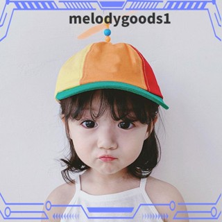 Melodygoods1 หมวกเบสบอล เฮลิคอปเตอร์ ใบพัด สีรุ้ง ตลก ผจญภัย หมวกพ่อ