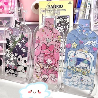 ของเล่นตัวต่ออะคริลิค รูปการ์ตูน Sanrio Kuromi Cinnamoroll MyMelody น่ารัก สามมิติ เหมาะกับของขวัญ สําหรับตกแต่งโต๊ะ Diy