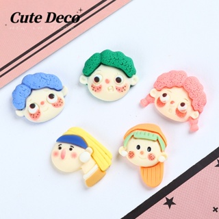 CROCS 【Cute Deco】กระดุมเรซิ่น รูปกราฟฟิติน่ารัก DIY สําหรับเด็กผู้ชาย และเด็กผู้หญิง