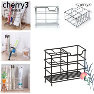 CHERRY3 ที่วางแปรงสีฟัน เครื่องสําอาง จัดระเบียบ อเนกประสงค์ กันสนิม ประหยัดพื้นที่ สําหรับห้องครัว