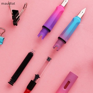 ปากกาหมึกซึม แบบพลาสติก ไล่โทนสี สีสันสดใส สไตล์นักธุรกิจ สําหรับสํานักงาน