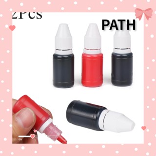 Path หมึกเติมหมึก 10 มล. หลากสี สําหรับปั๊มหมึก DIY 2 ชิ้น