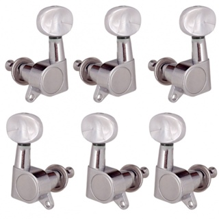 New Arrival~Stylish Pearl White Guitar Tuning Pegs 6PCS for Acoustic and Electric Guitars