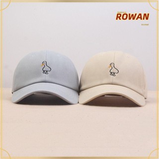 Rowans หมวกเบสบอล แฟชั่น กีฬา กลางแจ้ง ลิ้นเป็ด