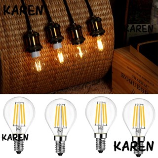 Karen หลอดไฟ LED สีขาวอบอุ่น 2700K