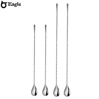 ⭐24H SHIPING⭐Mixing Spoon Stainless Steel Total Length 30/40 Cm Cocktail Mixing Stirrers