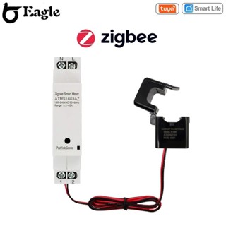 ⭐24H SHIPING⭐Tuya Smart Zigbee Energy Meter Din Rail With Clamp Current Transformer App