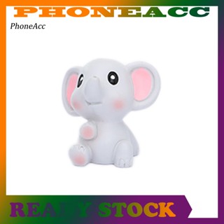 Phoneacc ตุ๊กตาเรซิ่น รูปการ์ตูนช้างน่ารัก ขนาดเล็ก ของเล่นสําหรับเด็ก