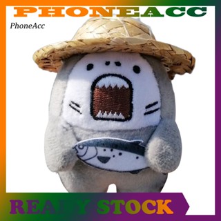 Phoneacc พวงกุญแจตุ๊กตาปลาฉลาม ยัดไส้ สีสดใส สําหรับนักเรียน