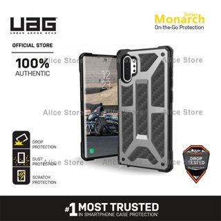 Uag เคสโทรศัพท์มือถือ กันกระแทก สีเงิน สําหรับ Samsung Galaxy Note 10 Plus