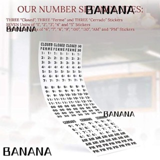 Banana1 ป้ายสัญลักษณ์ เปิด ร้านค้า หรือสํานักงาน กันน้ํา