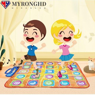 Myronghd เสื่อตัวเลขเต้นรําไฟฟ้า ของเล่นสําหรับเด็ก