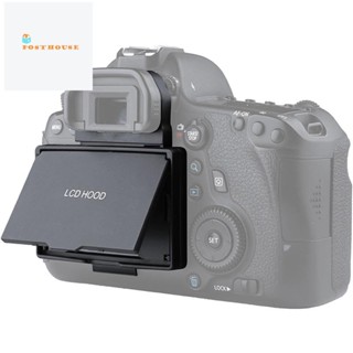 ฟิล์มกันรอยหน้าจอ LCD พร้อมฝาครอบ สําหรับกล้อง Canon EOS 6D