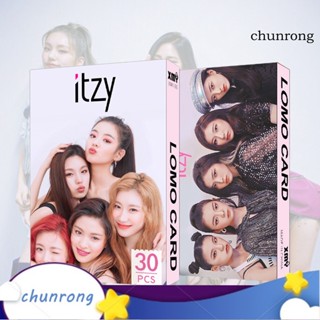 Chunrong ชุดอัลบั้มการ์ด ITZY IZONE GOT7 BNK48 สําหรับแฟนคลับ 30 ชิ้น ต่อชุด