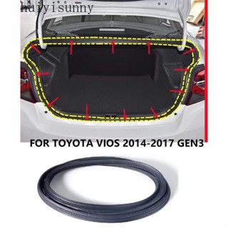 Hys แถบยางซีลประตูหลังรถยนต์ สําหรับ Toyota VIOS 2014-2017 GEN3