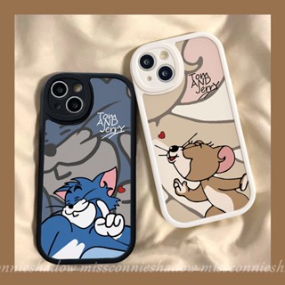 เคสโทรศัพท์มือถือแบบนิ่ม ลายการ์ตูน Tom and Jerry Love Heart น่ารัก สําหรับ Redmi 10 K40s 9 9T 9C A1 12C 10A 10C 9A Redmi Note 10s 8 9s 11 11s 10 Pro Max Mi 11 Lite POCO M3 X3 NFC Pro เคส TPU