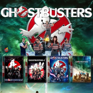 Bluray บลูเรย์ Ghostbusters บริษัทกำจัดผี ภาค 1-4 Bluray Master เสียงไทย (เสียง ไทย/อังกฤษ ซับ ไทย/อังกฤษ) Bluray บลูเรย