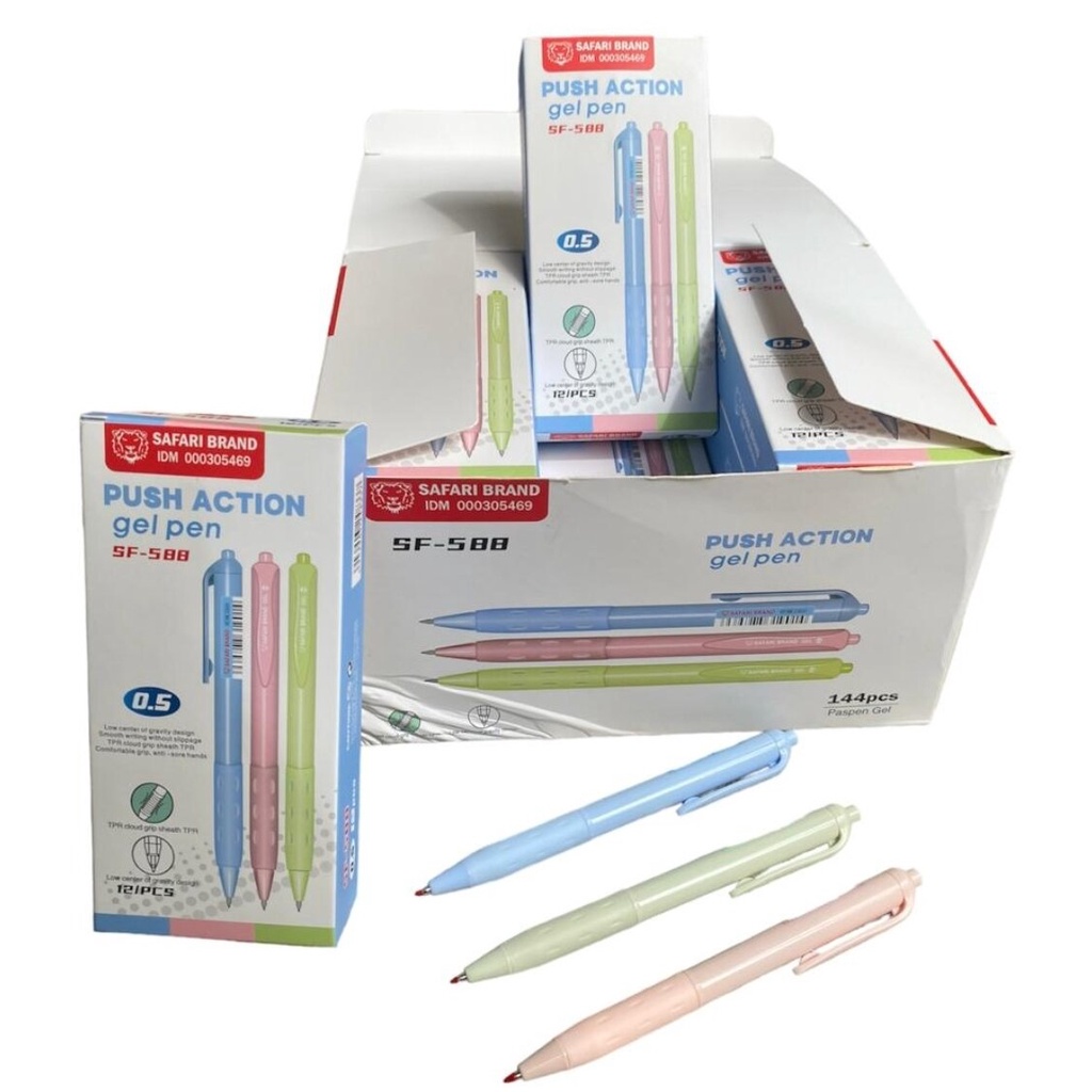 STABILO COLOR GEL PRINT PEN 1 ชิ้น || คลิ๊ก บอลพิน || PRINT BALLPIN Sf-588