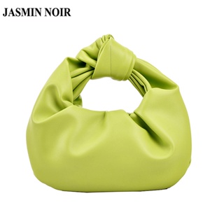 Jasmin NOIR กระเป๋าถือ กระเป๋าสะพายไหล่ สะพายข้าง หนัง PU พิมพ์ลายก้อนเมฆ ขนาดเล็ก สําหรับสตรี